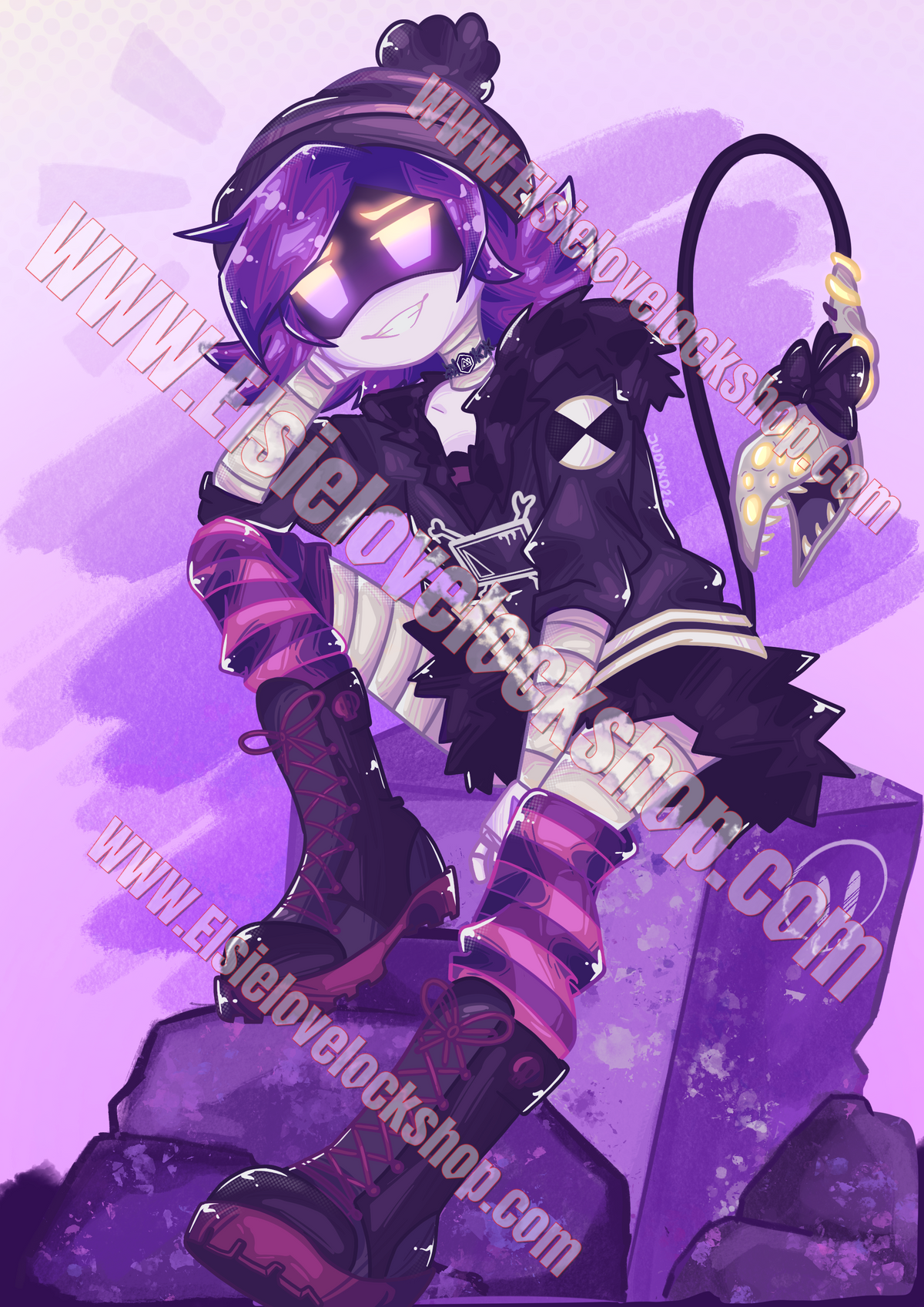 Uzi - Murder Drones - Limited Run Signed A3 Poster